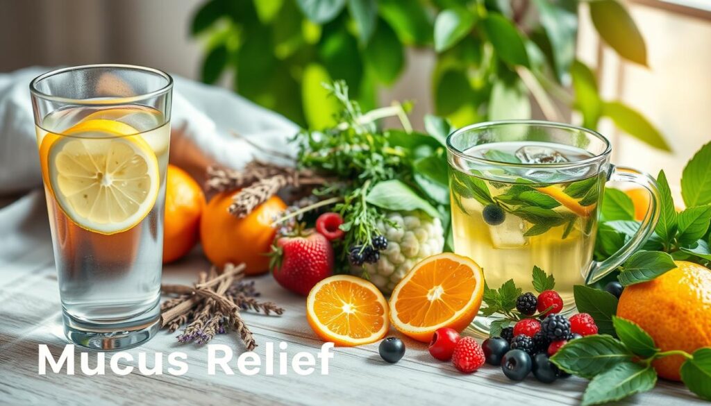 Hydration for Mucus Relief