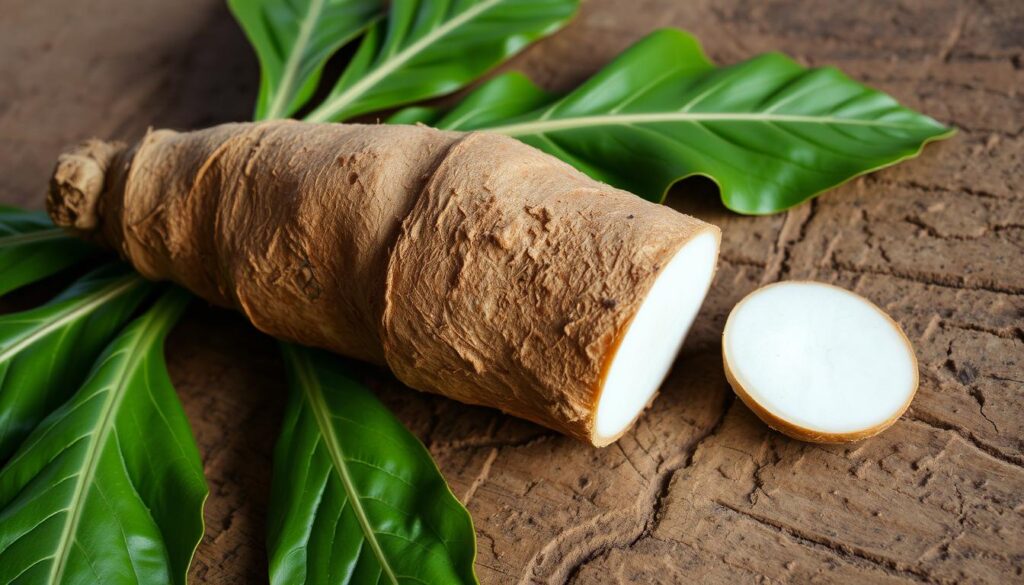 Taro root