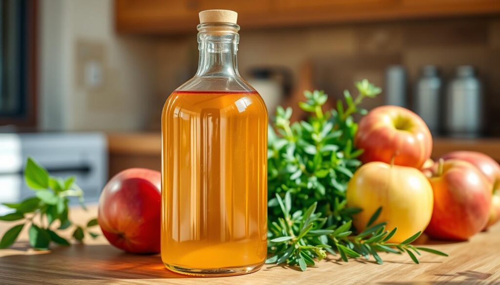 apple cider vinegar rinse