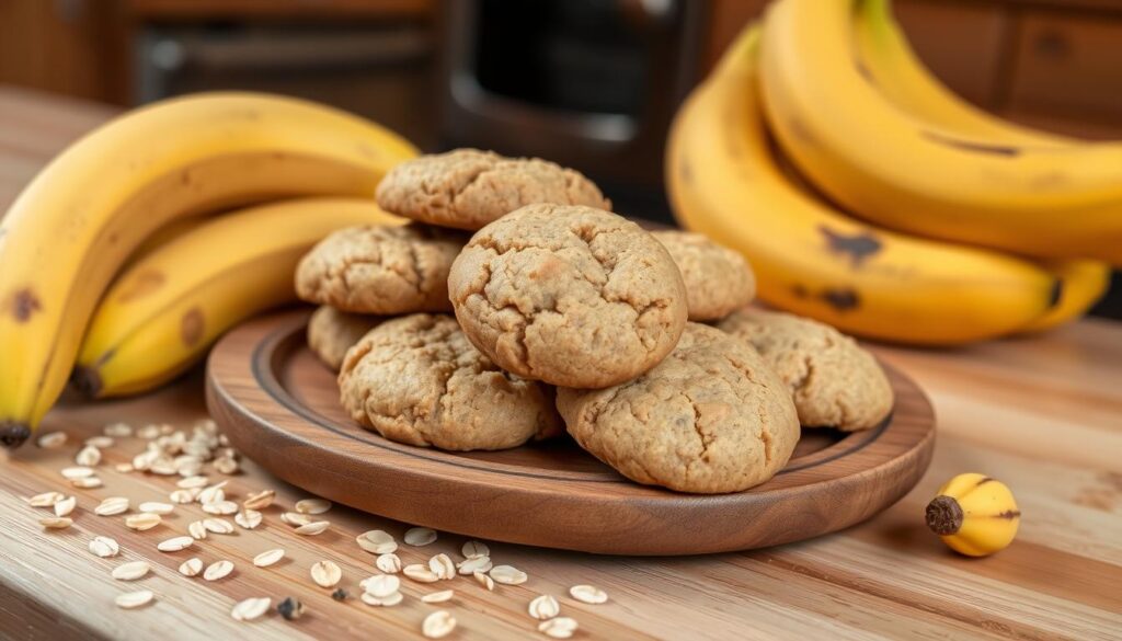 banana vegan cookies