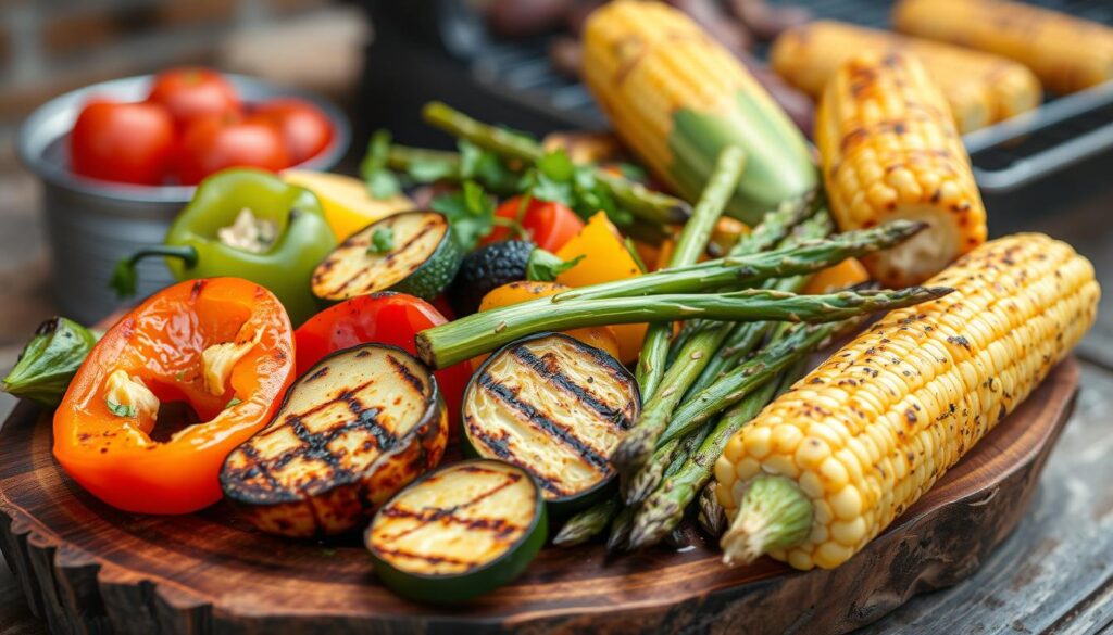 grilled vegetables
