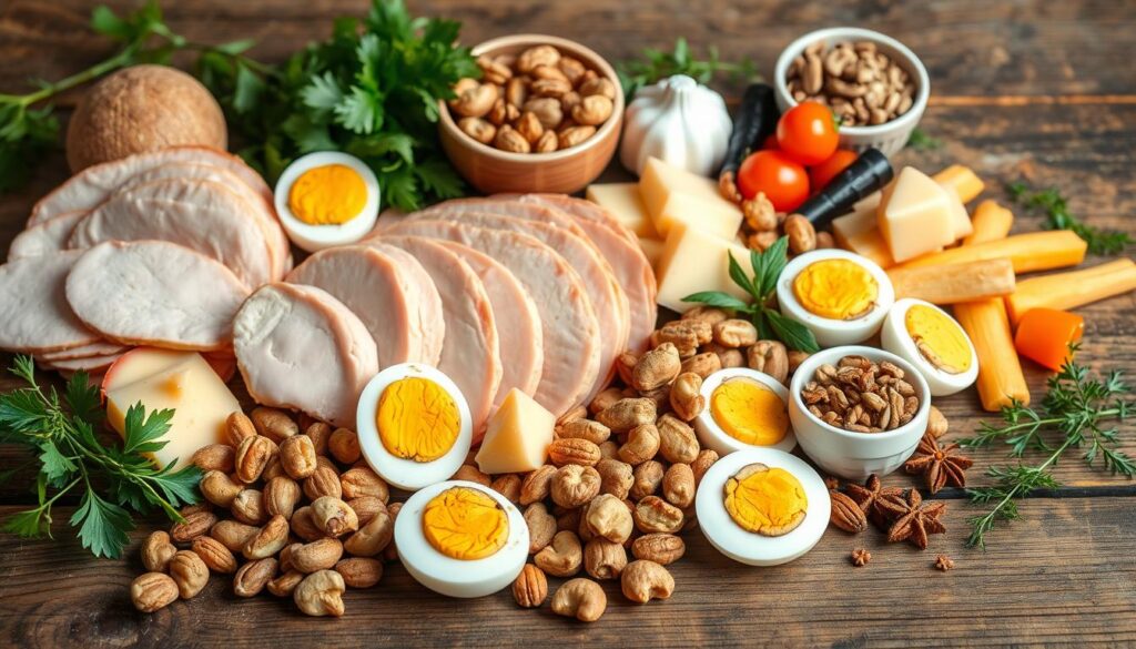 low-carb protein snacks