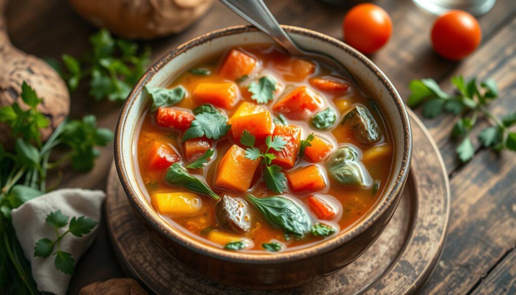 nourishing vegan soup