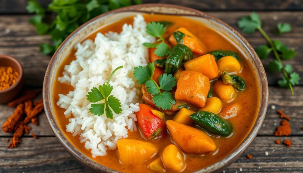 plant-based curry