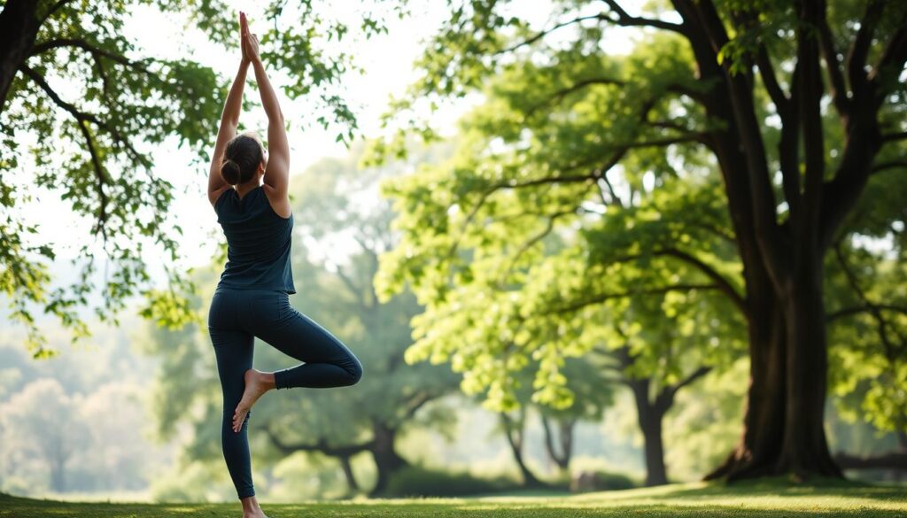 tree pose