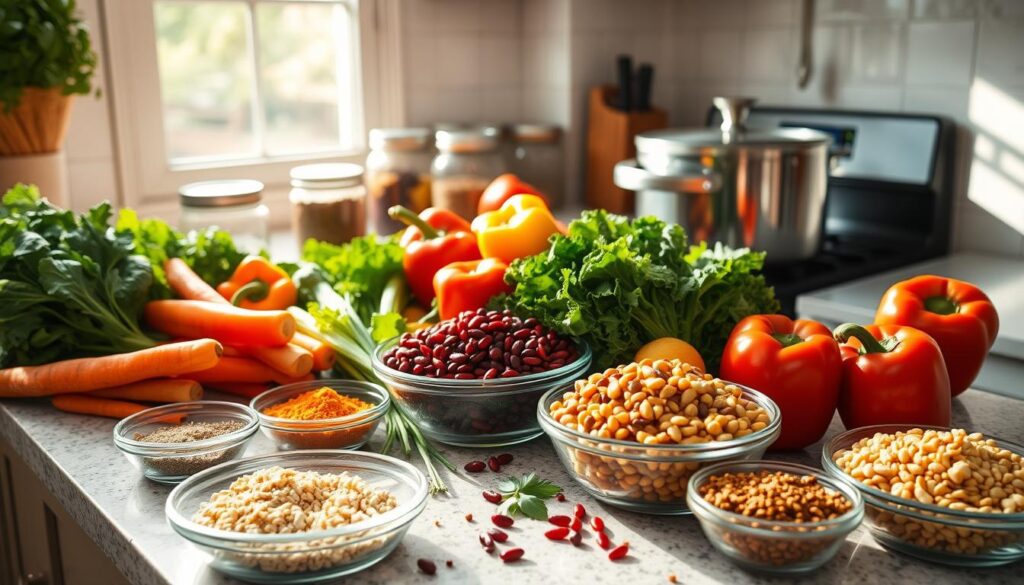 vegan meal prep