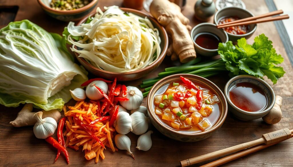 Kimchi Ingredients