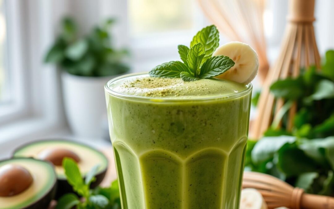 Healthy Matcha Green Tea Smoothie Recipe