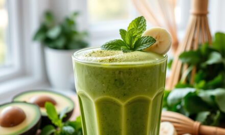 Healthy Matcha Green Tea Smoothie Recipe