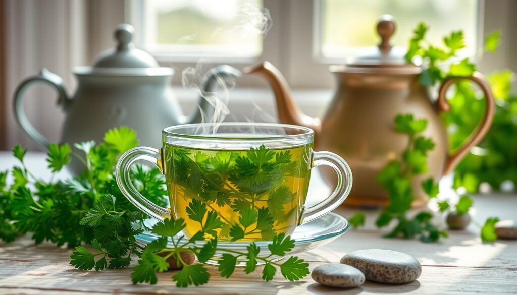Parsley tea for kidney health