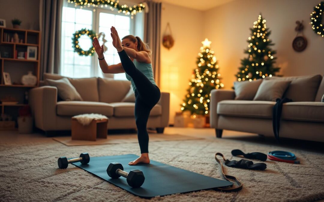 Quick Workouts to Burn Off Christmas Calories at Home
