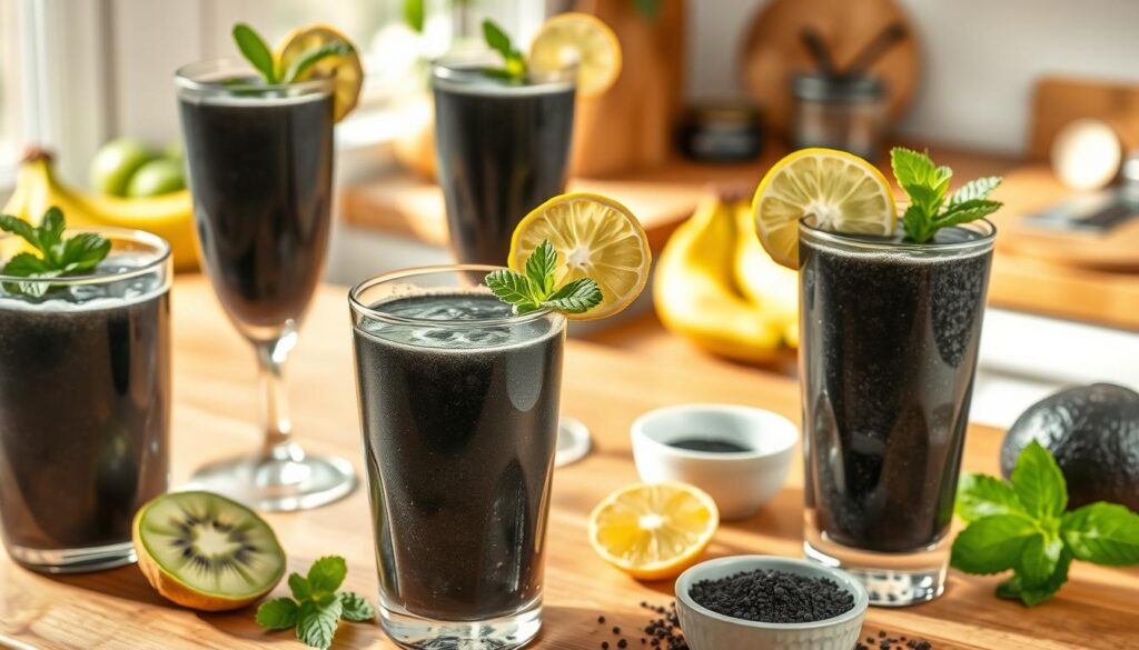 activated charcoal smoothies