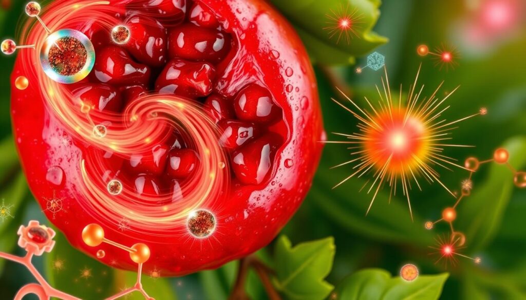antioxidants in pomegranate juice