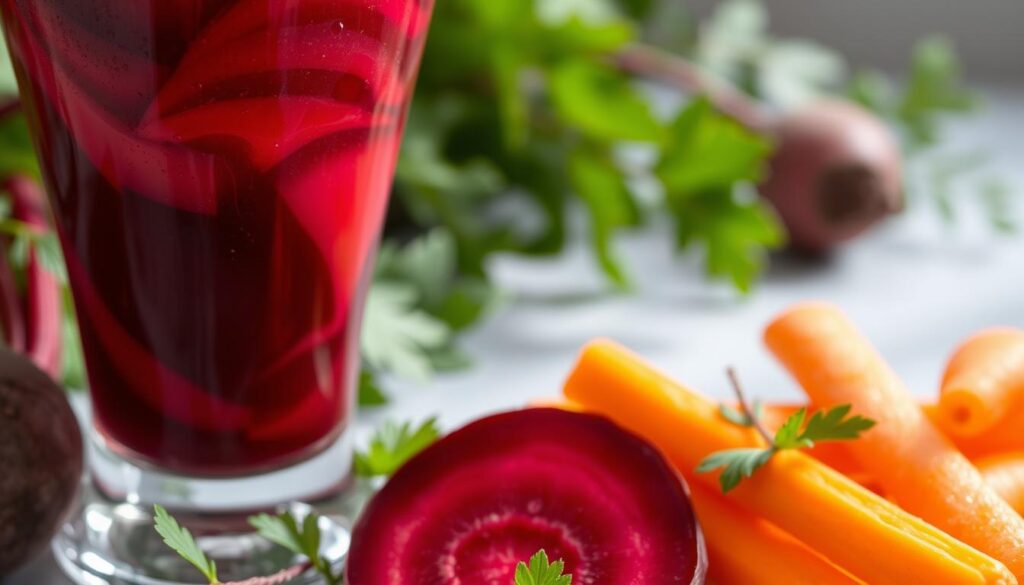 beetroot and carrot wellness blend