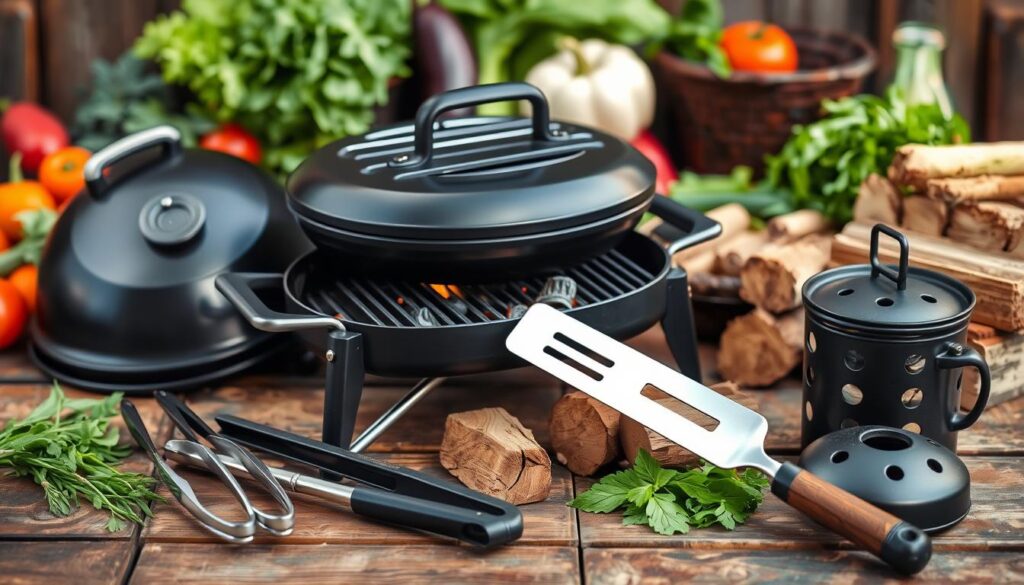 charcoal cooking tools