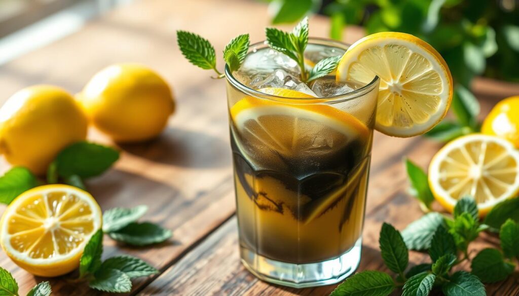 charcoal lemonade