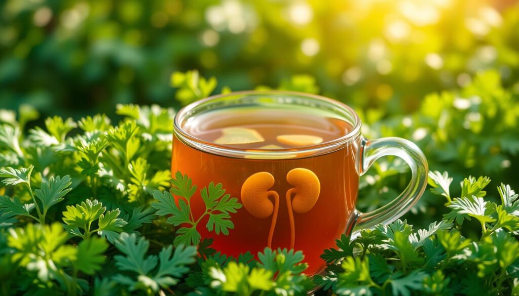 parsley tea kidney health