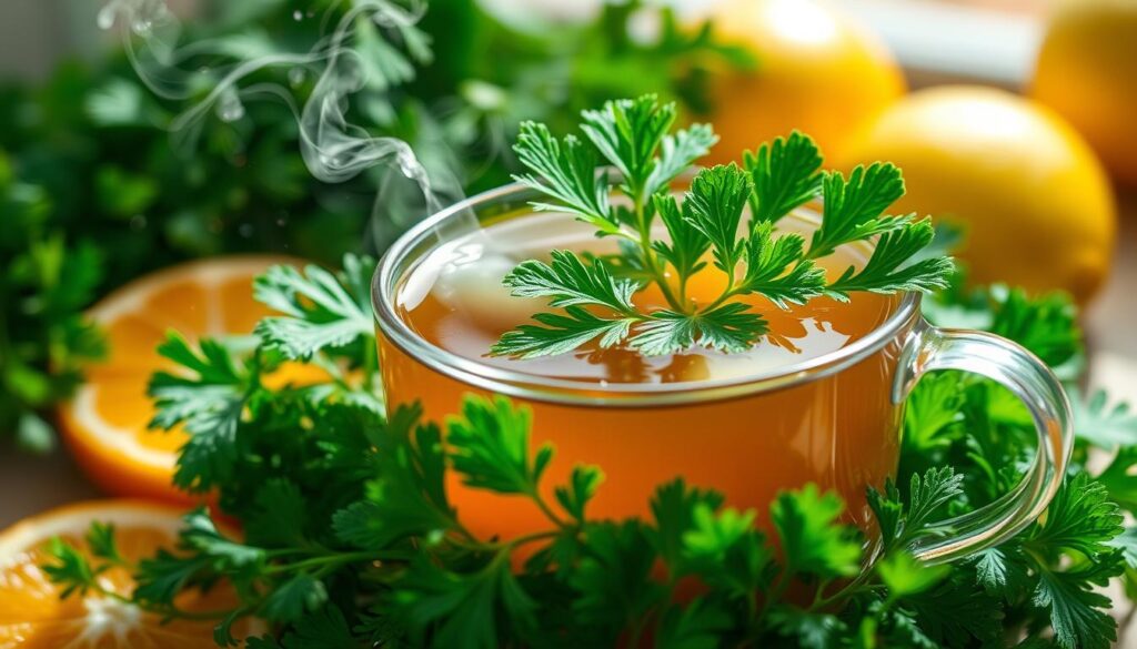 parsley tea vitamin c