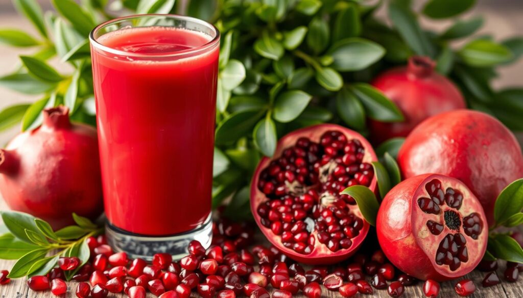 pomegranate juice heart health