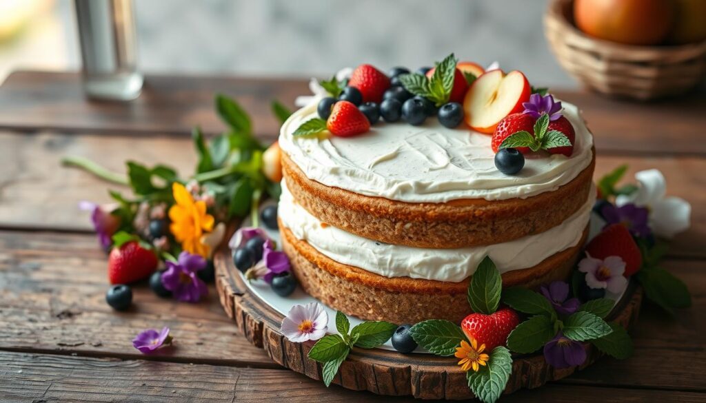 healthy vegan cake recipe