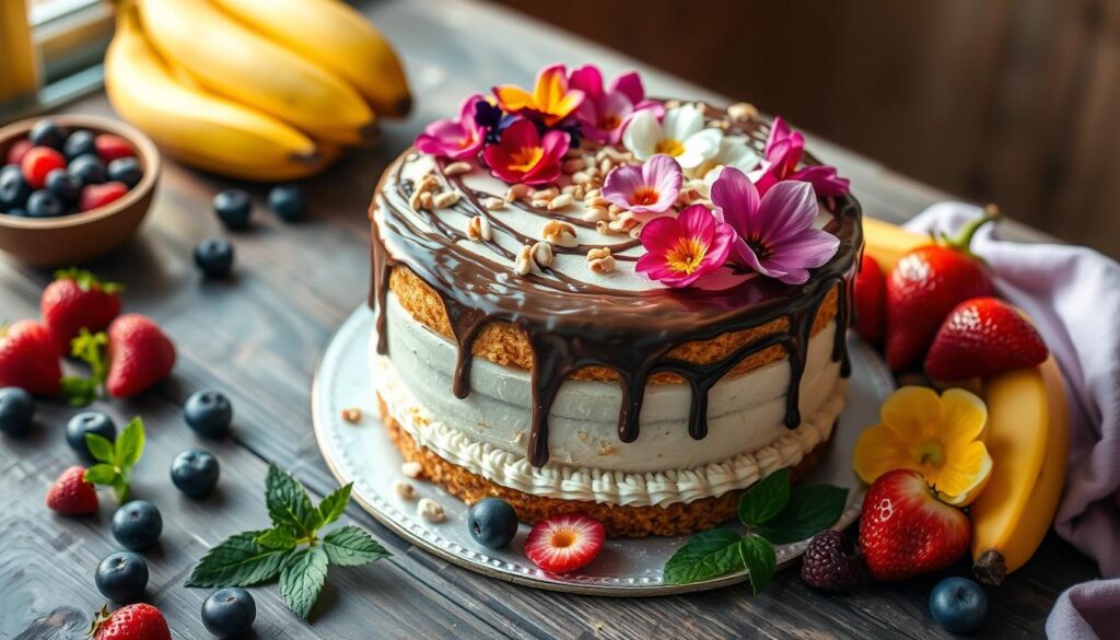 healthy vegan cake recipe